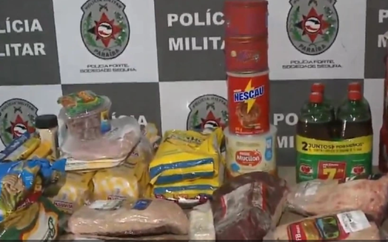 Segurança de supermercado é preso em flagrante por furtar alimentos do estabelecimento