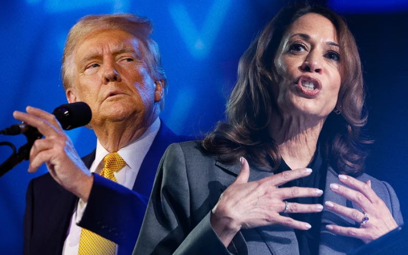 Kamala e Trump têm 48% em pesquisa a 5 dias da eleição nos Estados Unidos