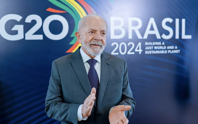 G20: Lula critica investimentos com guerras e promete acabar com fome no Brasil