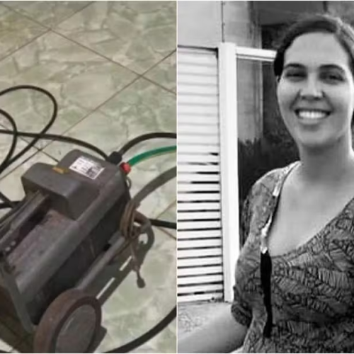 Mulher de 33 anos morre de choque elétrico enquanto lavava calçada