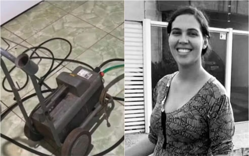Mulher de 33 anos morre de choque elétrico enquanto lavava calçada