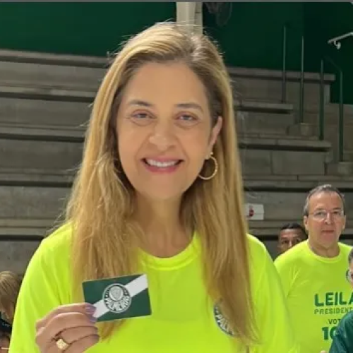 Leila Pereira é reeleita para mais três anos presidente do Palmeiras
