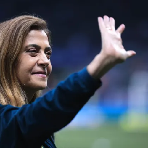 Leila diz que não vai mais patrocinar o Palmeiras, descarta Gabigol e Jesus e quer renovar com Abel