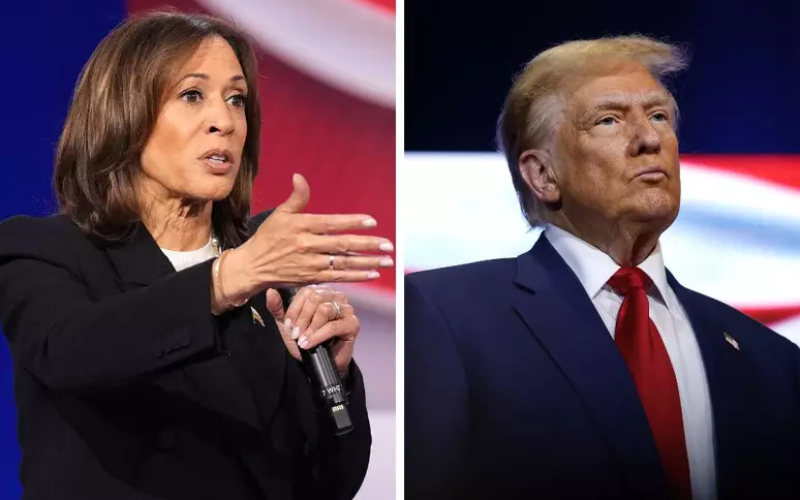 Kamala e Trump têm ‘empate raro’ com 48% das intenções de voto cada, diz New York Times